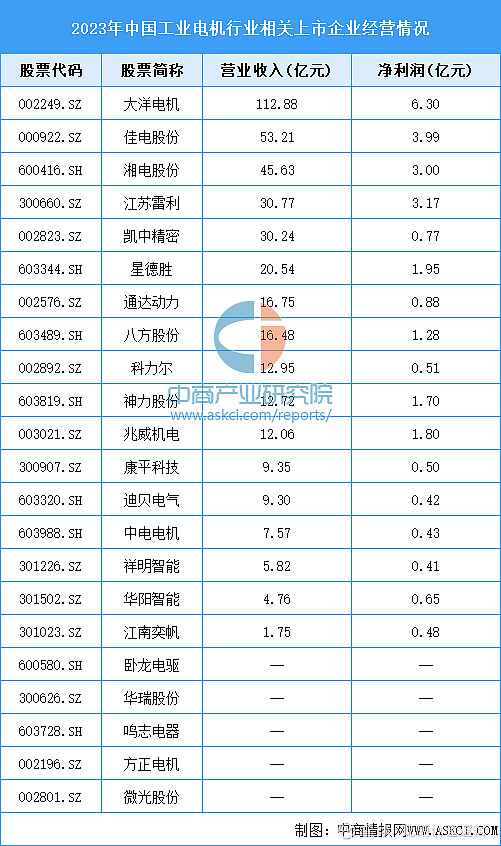 2024年中国工业电机行业市场前景预测研究报告(图8)