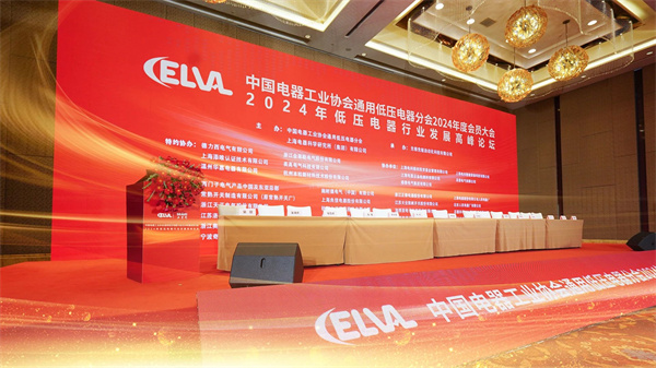 赋能行业协同创新！德力西电气受邀出席2024低压电器行业年会(图1)
