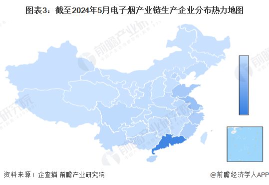 【干货】2024年电子烟行业产业链全景梳理及区域热力地图(图3)