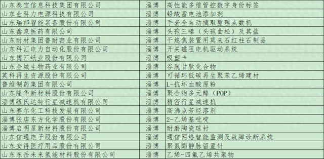 淄博18企业进入2024年申请国家制造业单项冠军企业名单公示(图1)