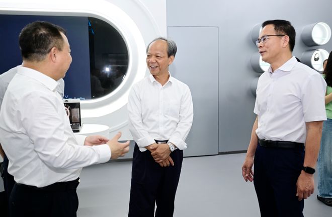 郭文海调研中山市人工智能产业协会会长单位奥尼电子：龙虾中山造率先用(图4)